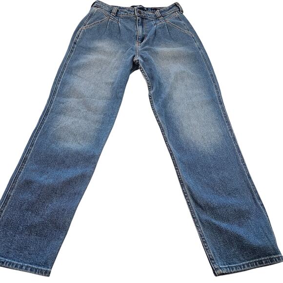 Hollister Ultra High-Rise Mom Jean Vintage Stretch Denim Size 7 28 x 27 - Picture 3 of 9